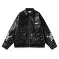 Men's American Motorcycle Leather Jacket