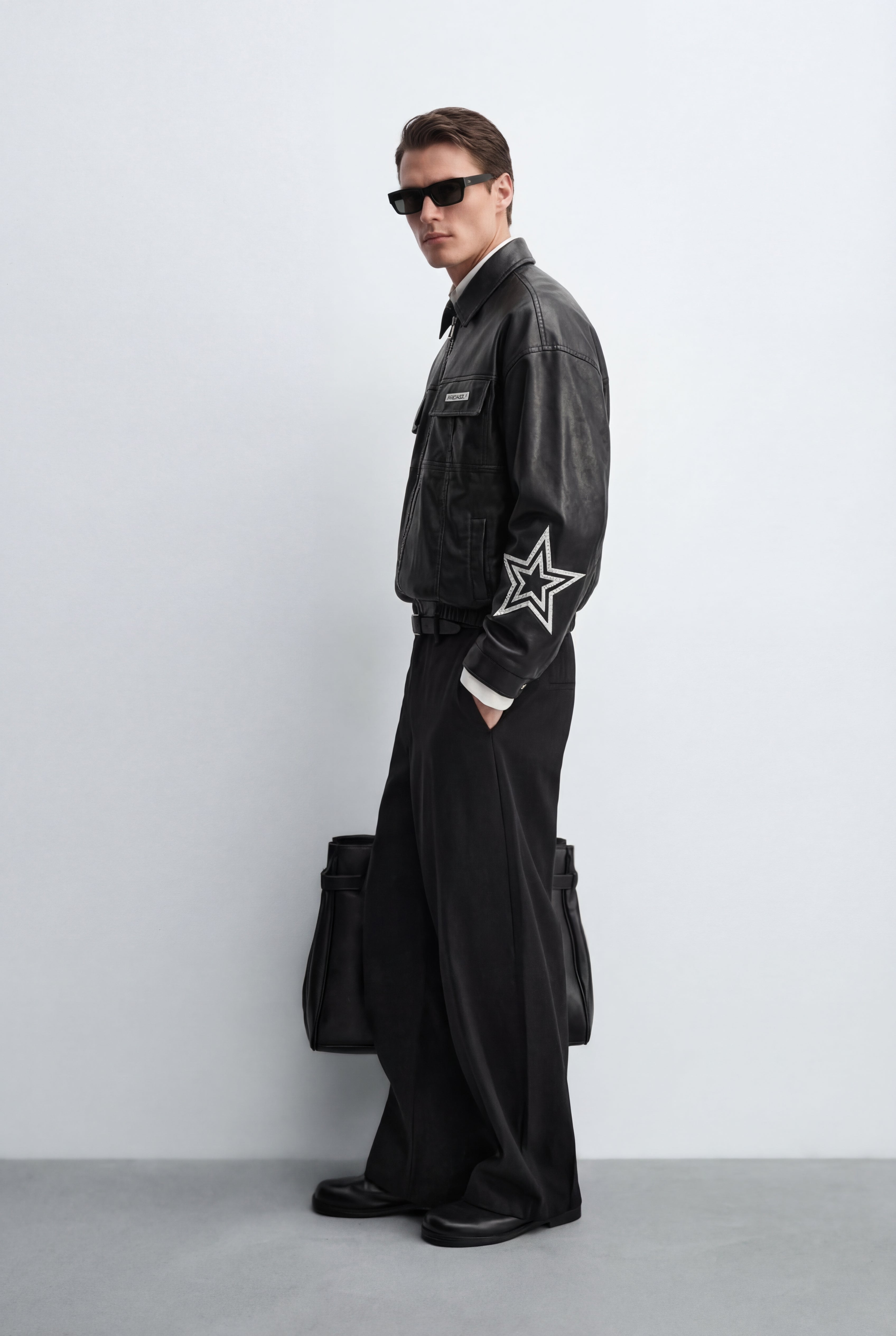 Vantix Moto Leather Jacket
